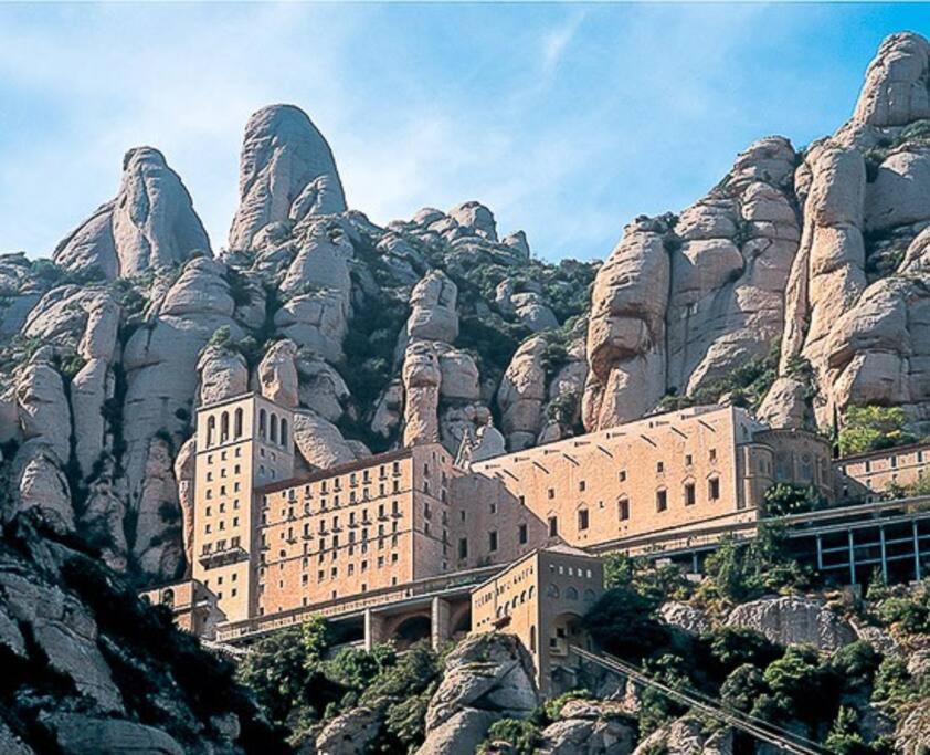 Piso En El Centro De Monistrol De Montserrat Eksteriør bilde
